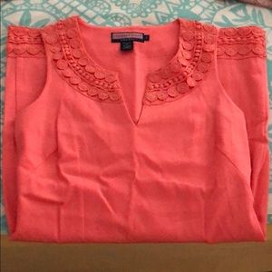Coral vineyard vines dress size 2